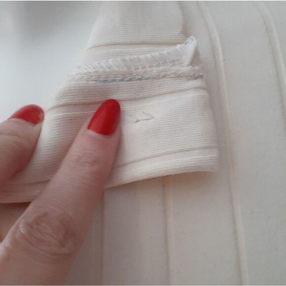 NWT Zara Ribbed Stretch Cotton Midi Dress - Picture 7 of 15